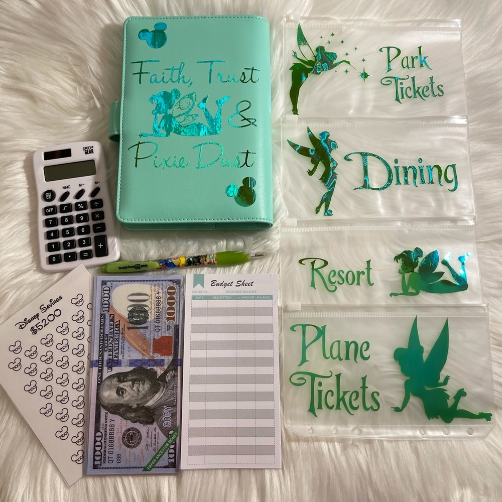Tinker Bell Budget Binder - Picture 3 of 9